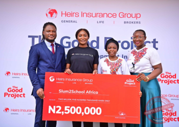 Heirs Insurance Group Empowers 500 School Children and Communities through ‘The Good Project’
