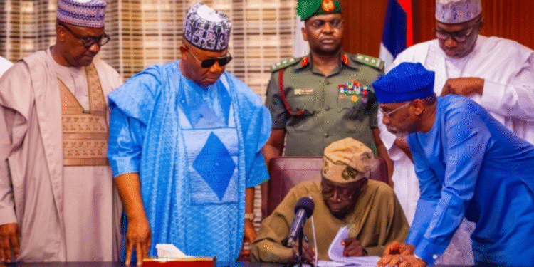 President Tinubu Signs 4 Tax Reform Bills