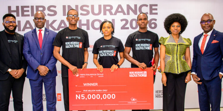 Nnamdi Azikiwe University Students Clinch ₦5 Million Top Prize at Heirs Insurance Hackathon Competition